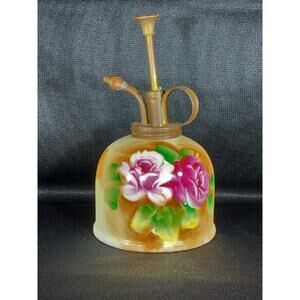 Vintage Porcelain Water Sprayer Painted Flowers LeGo Japan